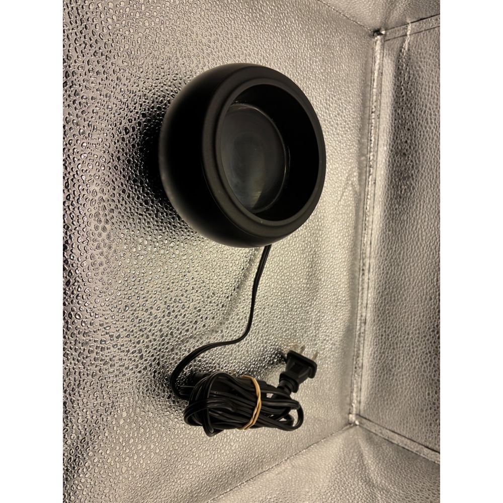 Scentsy 85092 Electric Wax Warmer Matte Black Minimalist Corded